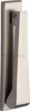 Click Here To Enlarge This Photo Of K1310-SN Heritage Brass Door Knocker Satin Nickel Finish