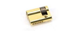 46278 From The Anvil Brass 30&sol;10 5pin Euro Profile Single Cylinder