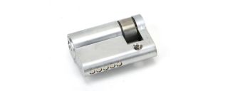 46283 From The Anvil Satin Chrome 35&sol;10 5pin Euro Profile Single Cylinder
