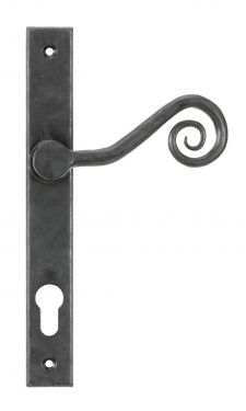 Click Here To Enlarge This Photo Of 45594L From The Anvil External Beeswax Monkeytail Slimline Lever Espag&period; Lock Set - LH - 92mm Centres &lpar;212mm Screw Centres&rpar;