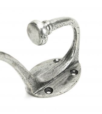 Click Here To Enlarge This Photo Of 45602 From The Anvil Pewter 7 3&sol;4'' Hat & Coat Hook