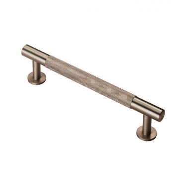 Click Here To Enlarge This Photo Of FTD700BSN - Carlisle Brass Fingertip Design Knurled Pull Handle 158mm &lpar;128mm c&sol;c&rpar; Satin Nickel