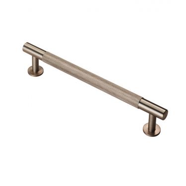 Click Here To Enlarge This Photo Of FTD700CSN - Carlisle Brass Fingertip Design Knurled Pull Handle 190mm &lpar;160mm c&sol;c&rpar; Satin Nickel