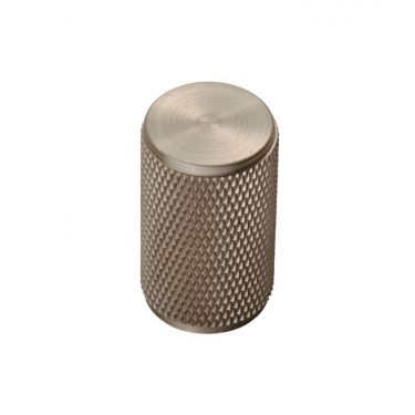 Click Here To Enlarge This Photo Of FTD702SN - Carlisle Brass Fingertip Design Knurled Knob 18mm dia &lpar;30mm projection&rpar; Satin Nickel