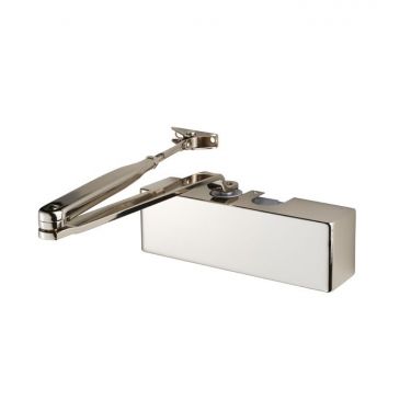 Click Here To Enlarge This Photo Of CDG420&sol;PNP - Carlisle Brass Eurospec EN&period;2-4 Adjustable Overhead Door Closer with Backcheck Polished Nickel