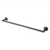 LX22MB - Carlisle Brass De L'eau Stainless Steel 600mm Single Towel Rail &lpar;G316&rpar; Matt Black