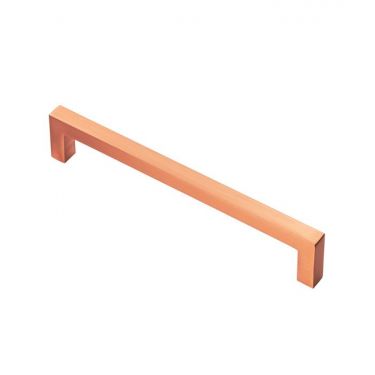 Click Here To Enlarge This Photo Of FTD401CSCO - Carlisle Brass Fingertip Design Block Handle 170mm &lpar;160mm c&sol;c&rpar; Satin Copper