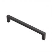 FTD401CMB - Carlisle Brass Fingertip Design Block Handle 170mm &lpar;160mm c&sol;c&rpar; Matt Black