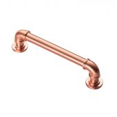 FTD402BSCO - Carlisle Brass Fingertip Design Pipe Handle 152mm &lpar;128mm c&sol;c&rpar; Satin Copper