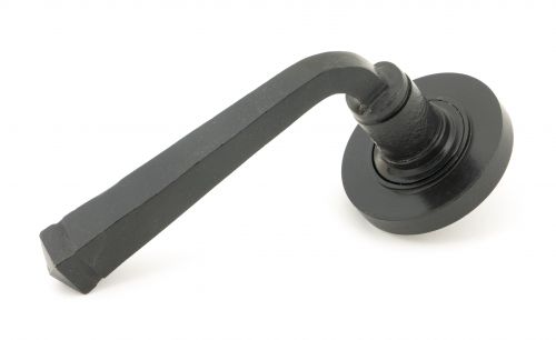 Click Here To Enlarge This Photo Of 45627 From The Anvil External Beeswax Avon Round Lever on Rose Set &lpar;Plain&rpar;