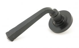 45627 From The Anvil External Beeswax Avon Round Lever on Rose Set &lpar;Plain&rpar;