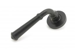 45639 From The Anvil External Beeswax Regency Lever on Rose Set &lpar;Plain&rpar;