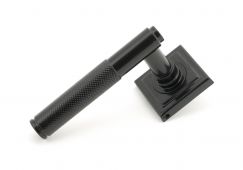 45674 From The Anvil Black Brompton Lever on Rose Set &lpar;Square&rpar;
