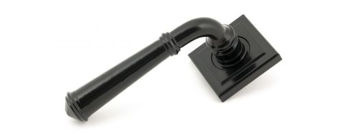 Click Here To Enlarge This Photo Of 49972 From The Anvil Black Regency Lever on Rose Set &lpar;Square&rpar; - Unsprung