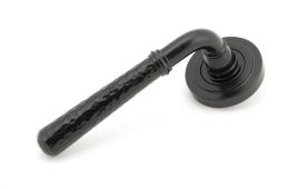 49982 From The Anvil Black Hammered Newbury Lever on Rose Set &lpar;Art Deco&rpar; - Unsprung