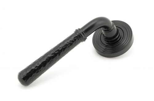 Click Here To Enlarge This Photo Of 49983 From The Anvil Black Hammered Newbury Lever on Rose Set &lpar;Beehive&rpar; - Unsprung