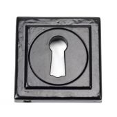 45698 From The Anvil Black Square Escutcheon &lpar;Square&rpar;