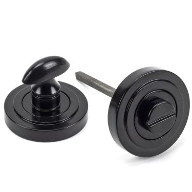 Click Here To Enlarge This Photo Of 45744 From The Anvil Black Round Thumbturn Set &lpar;Art Deco&rpar;