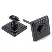 45746 From The Anvil Black Square Thumbturn Set &lpar;Square&rpar;
