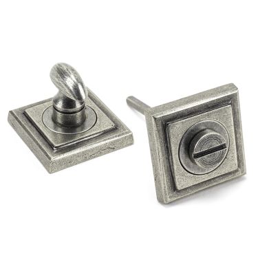 Click Here To Enlarge This Photo Of 45754 From The Anvil Pewter Round Thumbturn Set &lpar;Square&rpar;