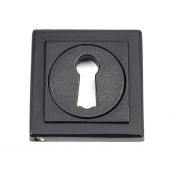 49539 From The Anvil Matt Black Square Escutcheon &lpar;Square&rpar;