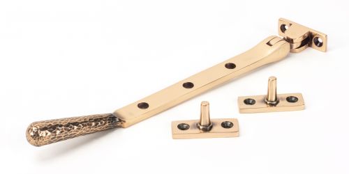 Click Here To Enlarge This Photo Of 46156 From The Anvil Polished Bronze 8" Hammered Newbury Stay