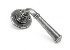 50098 From The Anvil Pewter Regency Lever on Rose Set - Unsprung