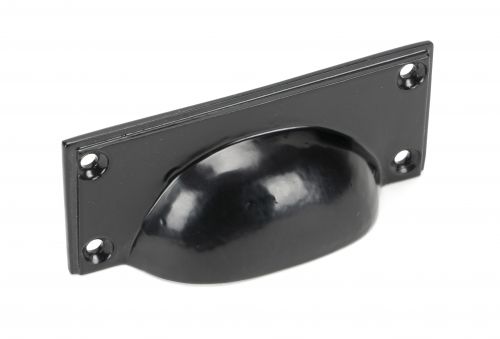 Click Here To Enlarge This Photo Of 46135 From The Anvil Black Art Deco Drawer Pull