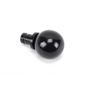 49899 From The Anvil Black Ball Curtain Finial &lpar;pair&rpar;