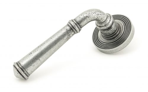 Click Here To Enlarge This Photo Of 49979 From The Anvil Pewter Regency Lever on Rose Set &lpar;Beehive&rpar; - Unsprung