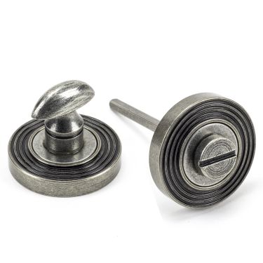 Click Here To Enlarge This Photo Of 45753 From The Anvil Pewter Round Thumbturn Set &lpar;Beehive&rpar;