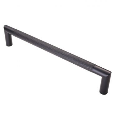 Click Here To Enlarge This Photo Of SWP1169&sol;300MB - Carlisle Brass Eurospec 300mm x 19mm Knurled Pull Handle &lpar;G304&rpar; Matt Black