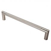 SWP1169&sol;300SSS - Carlisle Brass Eurospec 300mm x 19mm Knurled Pull Handle &lpar;G304&rpar; Satin Stainless Steel