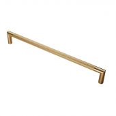 SWP1169&sol;450SPVD - Carlisle Brass Eurospec 450mm x 19mm Knurled Pull Handle &lpar;G304&rpar; Satin Brass PVD