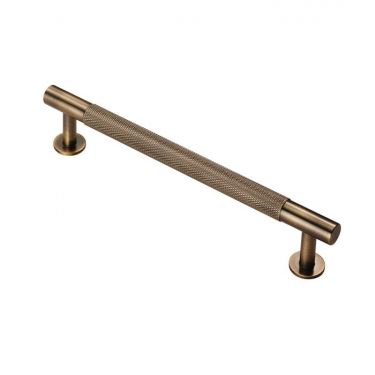 Click Here To Enlarge This Photo Of FTD700CAB - Carlisle Brass Fingertip Design Knurled Pull Handle 190mm &lpar;160mm c&sol;c&rpar; Antique Brass