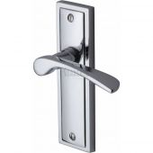 BOS1010-PC M&period;Marcus Sorrento Door Handle Lever Latch Boston Design Polished Chrome Finish