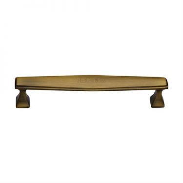 Click Here To Enlarge This Photo Of C0334 160-AT Heritage Brass Cabinet Pull Deco Design 160mm ctc Antique Brass Finish