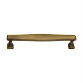 C0334 254-AT Heritage Brass Cabinet Pull Deco Design 254mm ctc Antique Brass Finish
