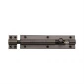 C1584 6-MB Heritage Brass Door Bolt Straight 6" x 1 &half;"" Matt Bronze Finish