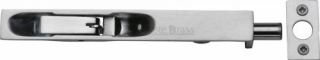 C1680 8-SC Heritage Brass Lever Action Flush Bolt 8" x &period;&frac34;" Satin Chrome Finish