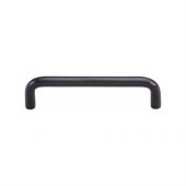 C2155 128-BKMT Heritage Brass Cabinet Pull Wire Design 128mm ctc Matt Black Finish