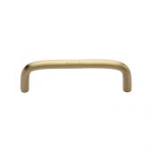 C2155 128-SB Heritage Brass Cabinet Pull Wire Design 128mm ctc Satin Brass Finish