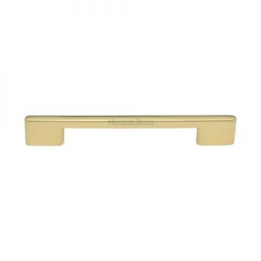 Click Here To Enlarge This Photo Of C3681 160-PB Heritage Brass Cabinet Pull Victorian Design 160mm ctc Polished Brass Finish