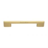 C3681 96-SB Heritage Brass Cabinet Pull Victorian Design 96mm ctc Satin Brass Finish