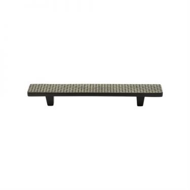 Click Here To Enlarge This Photo Of C3765 128-AB Heritage Brass Weave Cabinet Pull Handle 128mm Aged Brass Finish