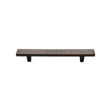 Click Here To Enlarge This Photo Of C3765 96-AC Heritage Brass Weave Cabinet Pull Handle 96mm Aged Copper Finish