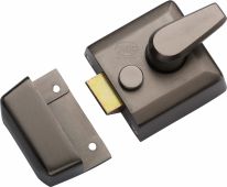 NL3040-MB M&period;Marcus York 40mm Std&period; Nightlatch Matt Bronze Finish