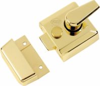 NL3040-PB M&period;Marcus York 40mm Std&period; Nightlatch Polished Brass Finish
