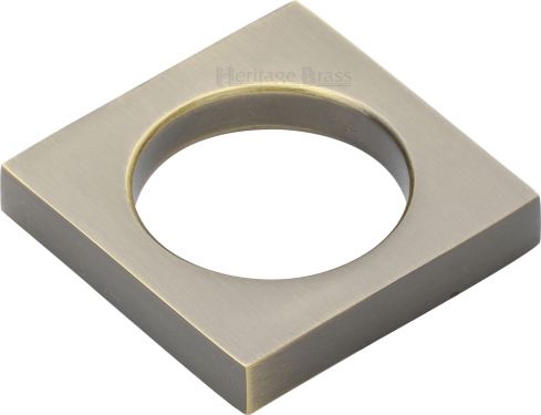 Click Here To Enlarge This Photo Of C4465-AT Heritage Brass Cabinet Knob Mystic Design 40mm Antique Brass Finish