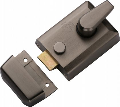 Click Here To Enlarge This Photo Of NL3060-MB M&period;Marcus York 60mm Std&period; Nightlatch Matt Bronze Finish